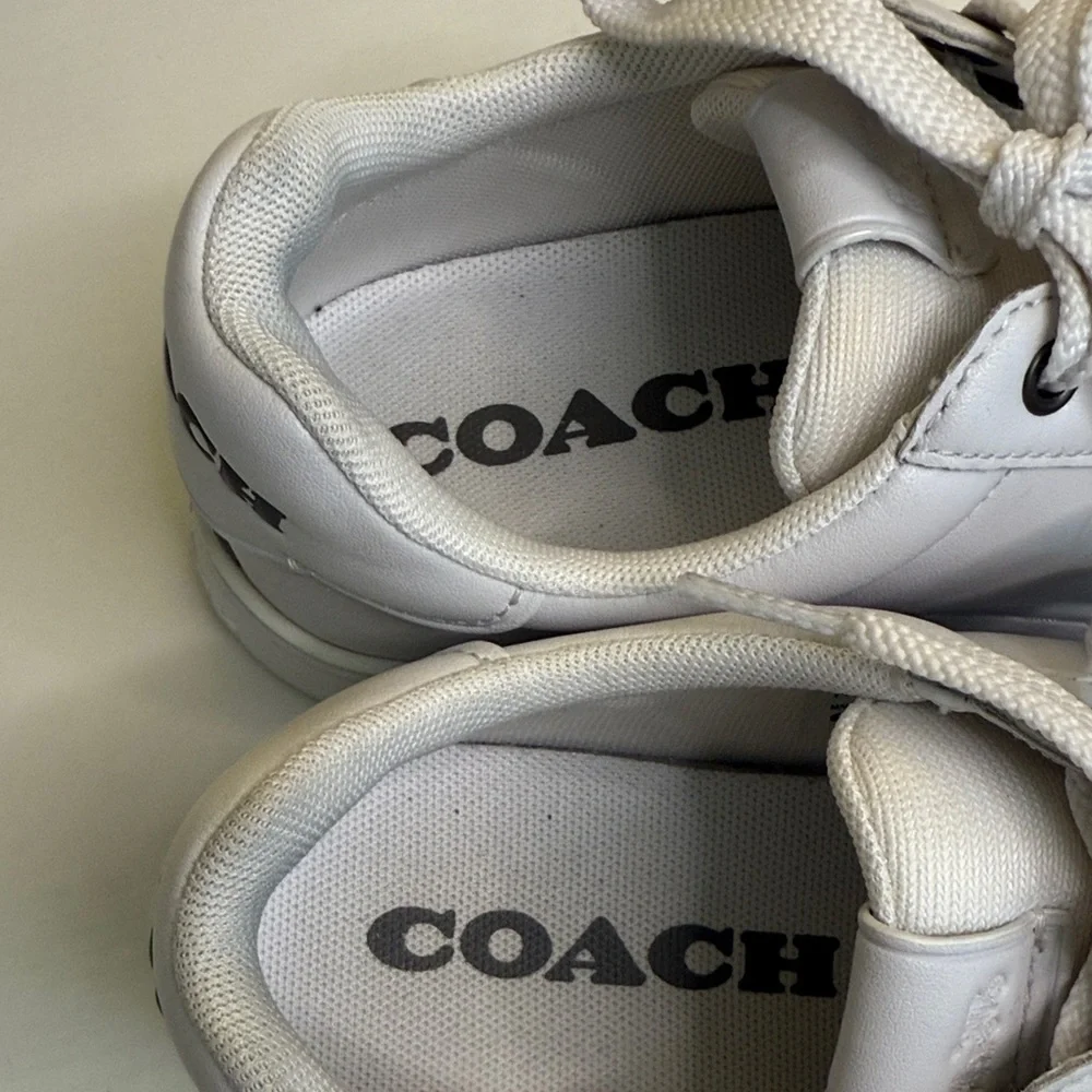 Coach Lowline White Sneakers - Picture 7 of 10